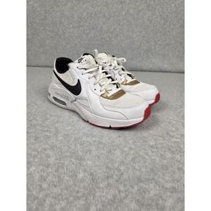 Nike Air Max Excee Shoes Womens Size 9.5 White Gold Black Red CD5432-118‎